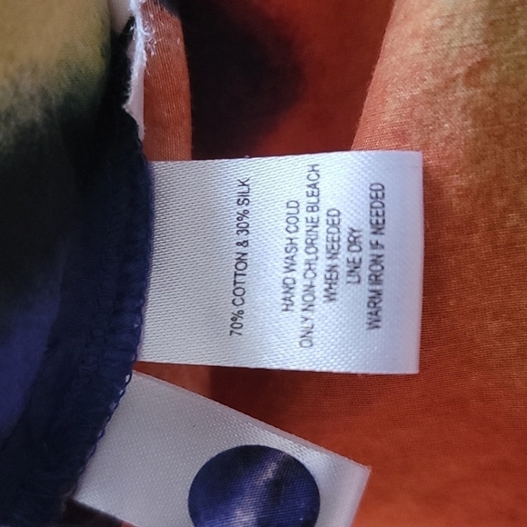 LOFT | Colorful Ruffled Floral Sleeveless Tank Top Size Small - Picture 5 of 5